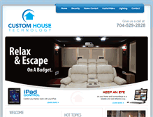 Tablet Screenshot of customhousecarolina.com